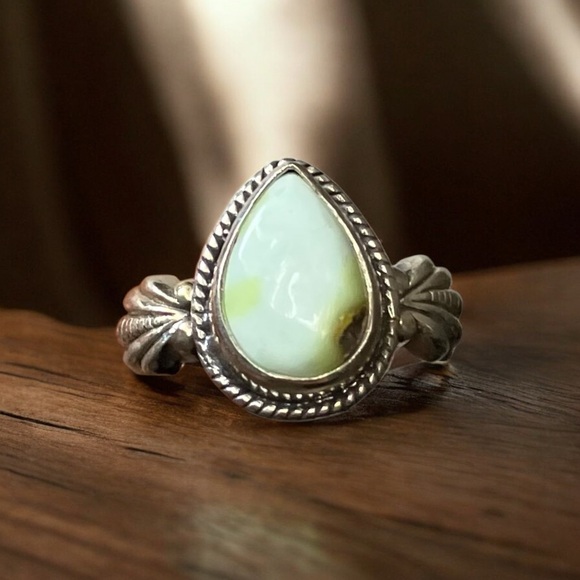 Jewelry - Palomino Variscite Sterling Silver Ring, 6